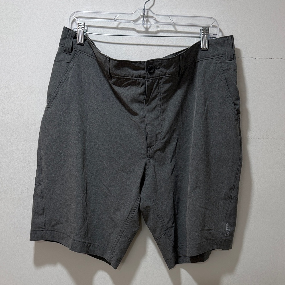 Eddie Bauer Men’s FLEXION AMPHIB Gray OUTDOOR Short Size 36 Pockets Performance